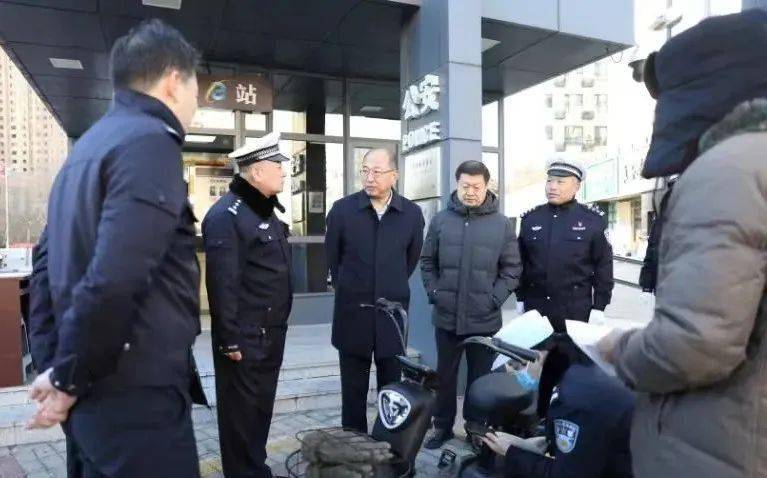 市人大常委会副主任刘福明带队开展公安机关电动自行车管理工作专题