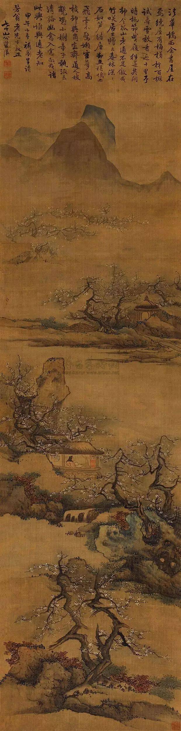 中国画各大画派及代表人物_山水_董源_画风