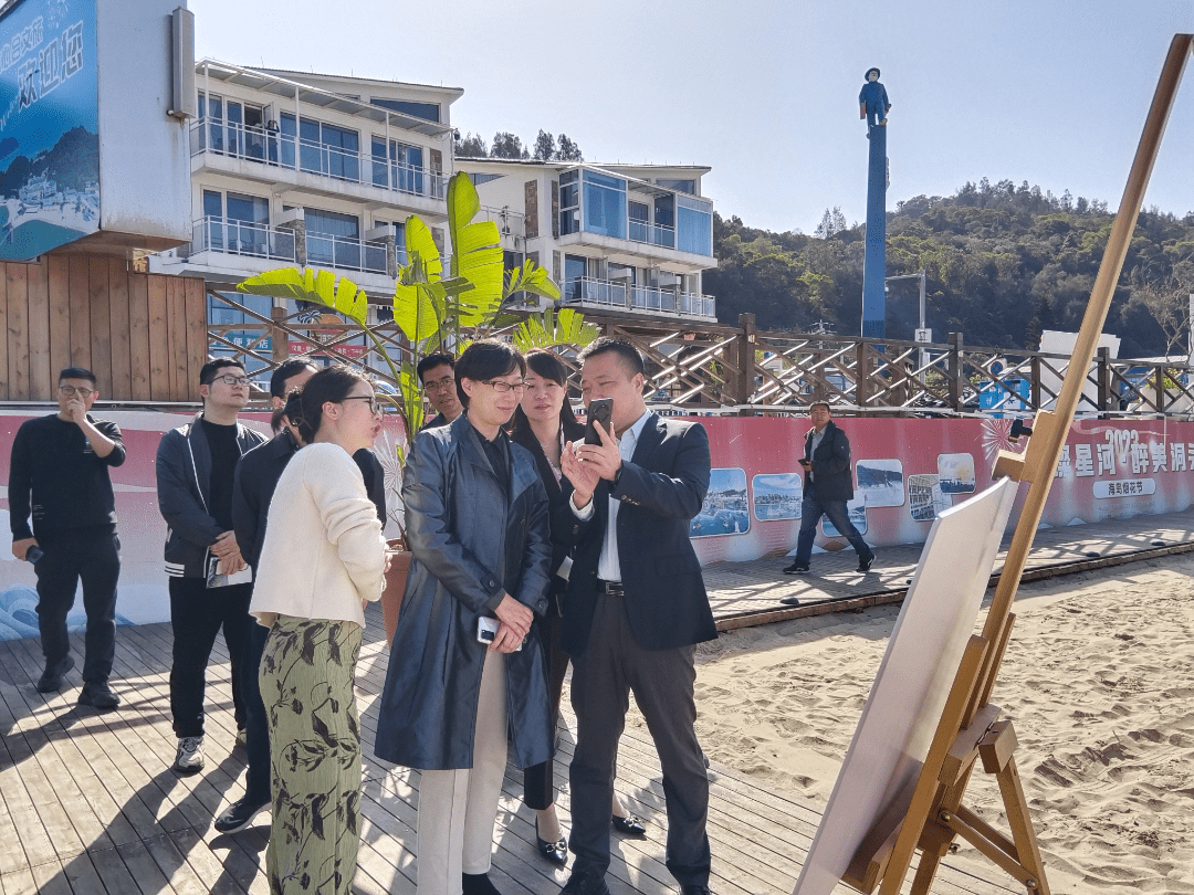 调研组一行先后实地考察了洞头区海悦城未来社区,洞头海峡同心共富