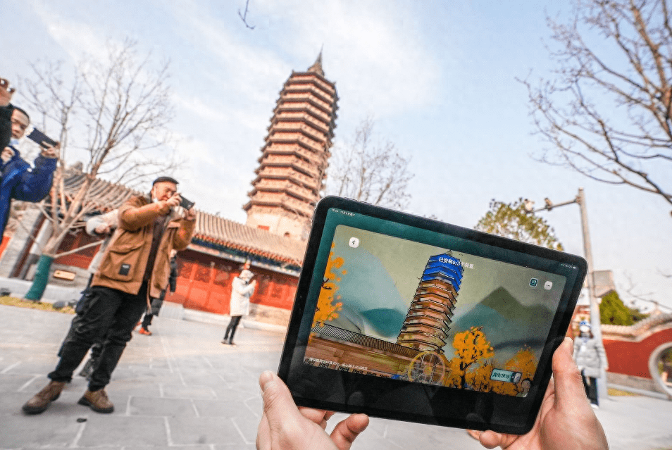 元宇宙世界感受大运河