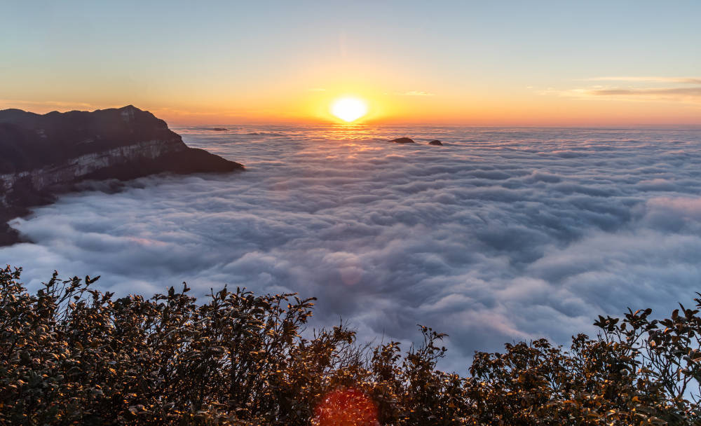 南川:碧海连天映金山_云海_自然_遗产
