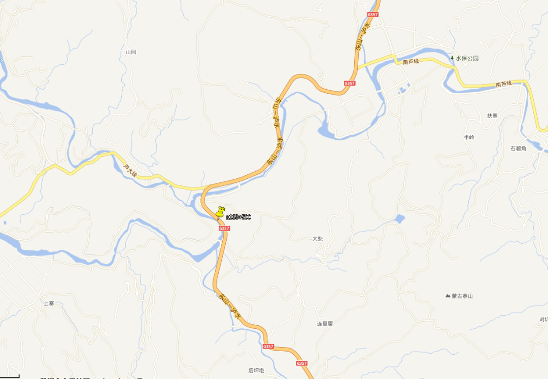 国道357线线路图图片