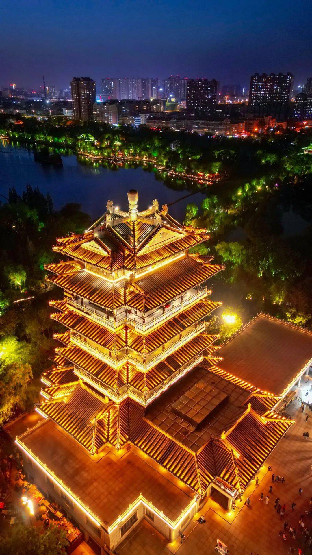(上篇)_摄影_大明湖_护城河