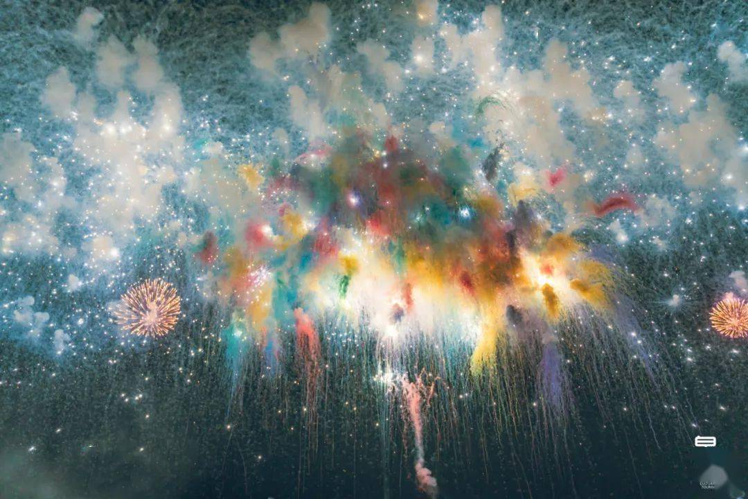 3200架无人机汇聚,蔡国强《海市蜃楼》烟花大秀惊艳亮相!