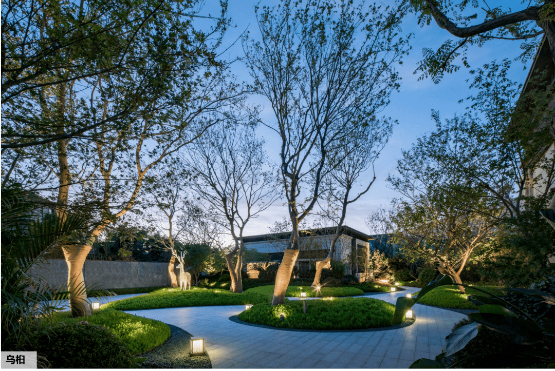 树阵/片植效果的场地设计篇,附品种推荐