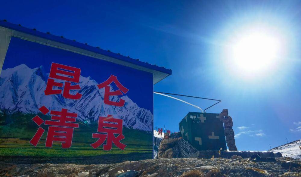 海拔4868米:"云端哨所"喝上直饮水_武警青海总队_昆仑山_杨浩