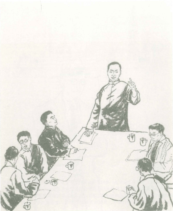 熊庆来简笔画图片