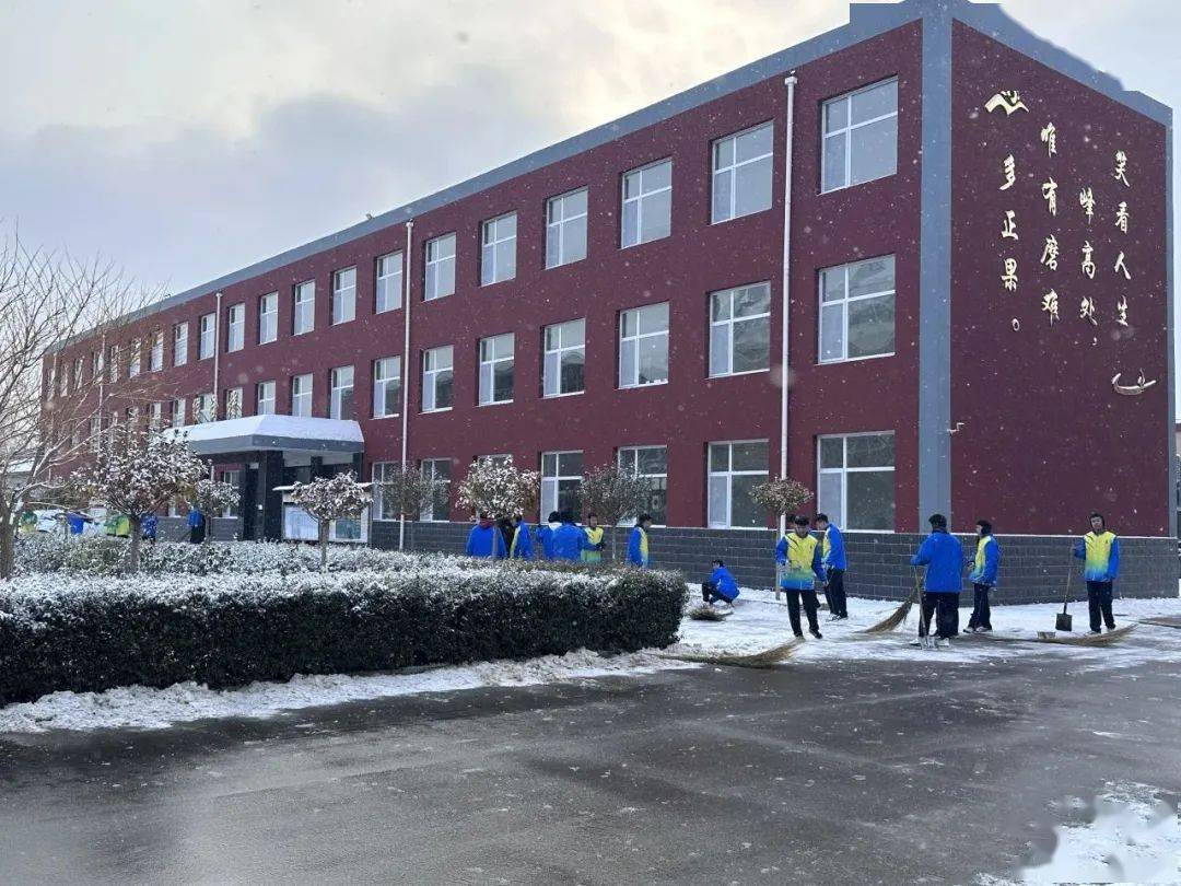 献县校园雪景合集来啦