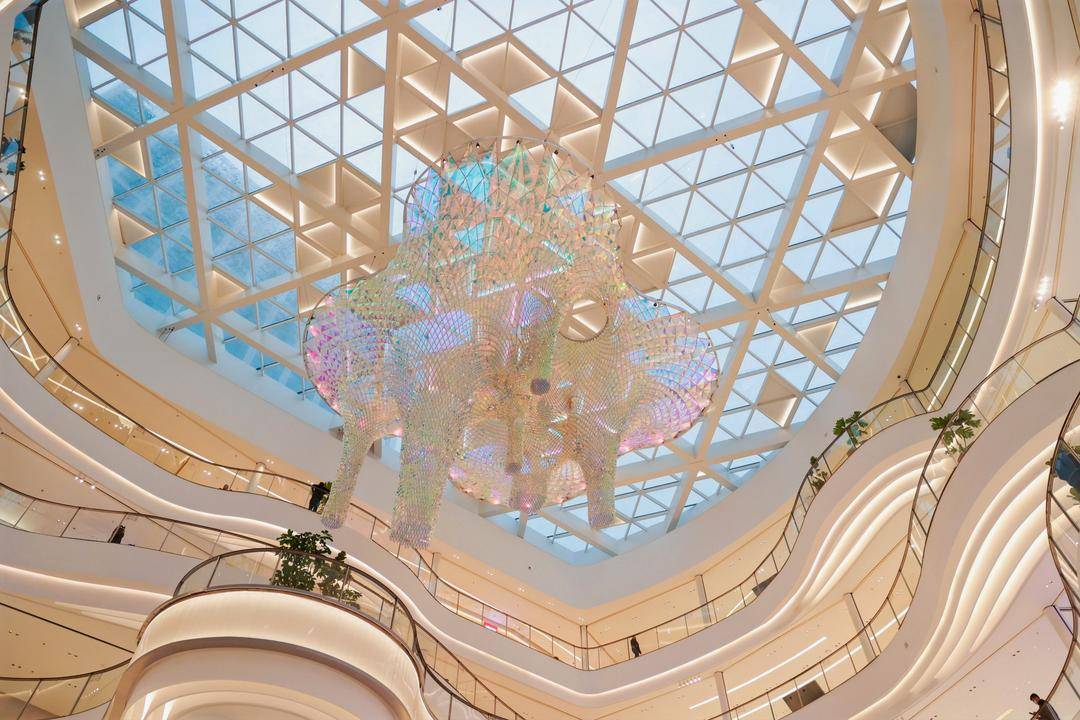 南京城北万象汇今日开业,巨无霸商业刷新城市新高度_品牌_艺术_空间