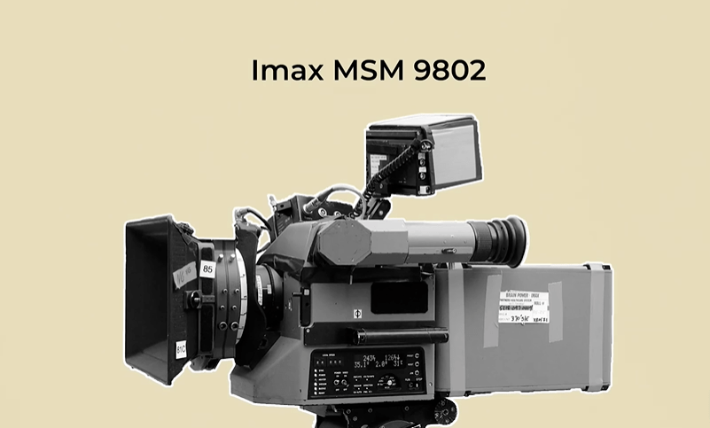 全球仅有26台imax相机,其中一台最为知名的是msm 9802