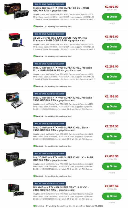 国外显卡购买网站