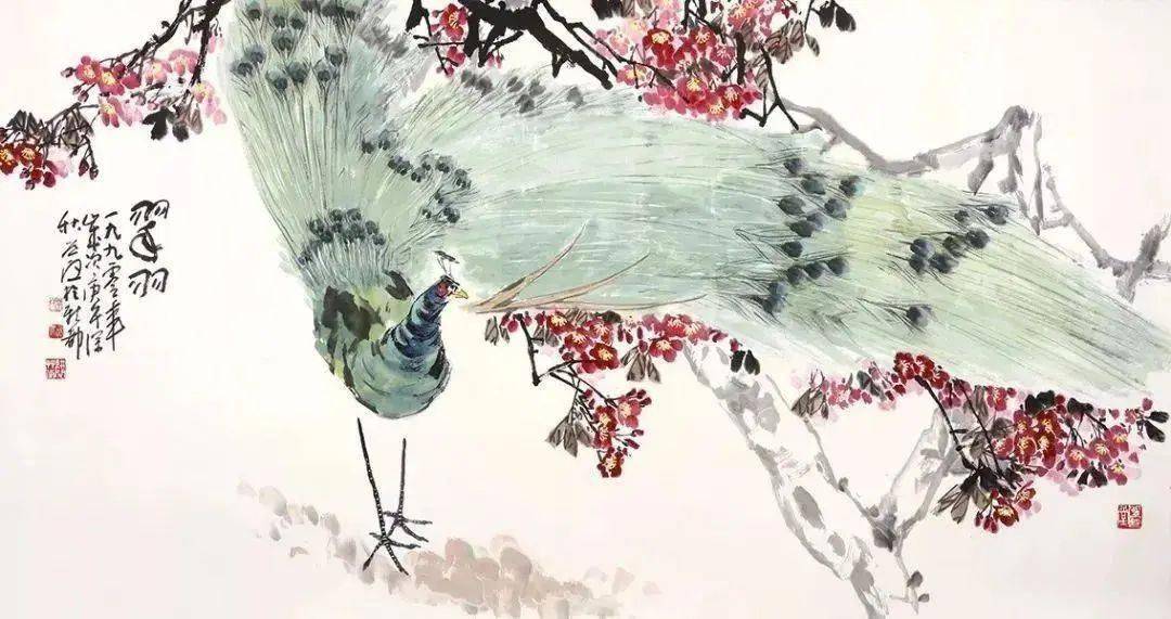巴蜀画派著名花鸟画家,李道熙花鸟欣赏_嘉州_四川省_犍为县