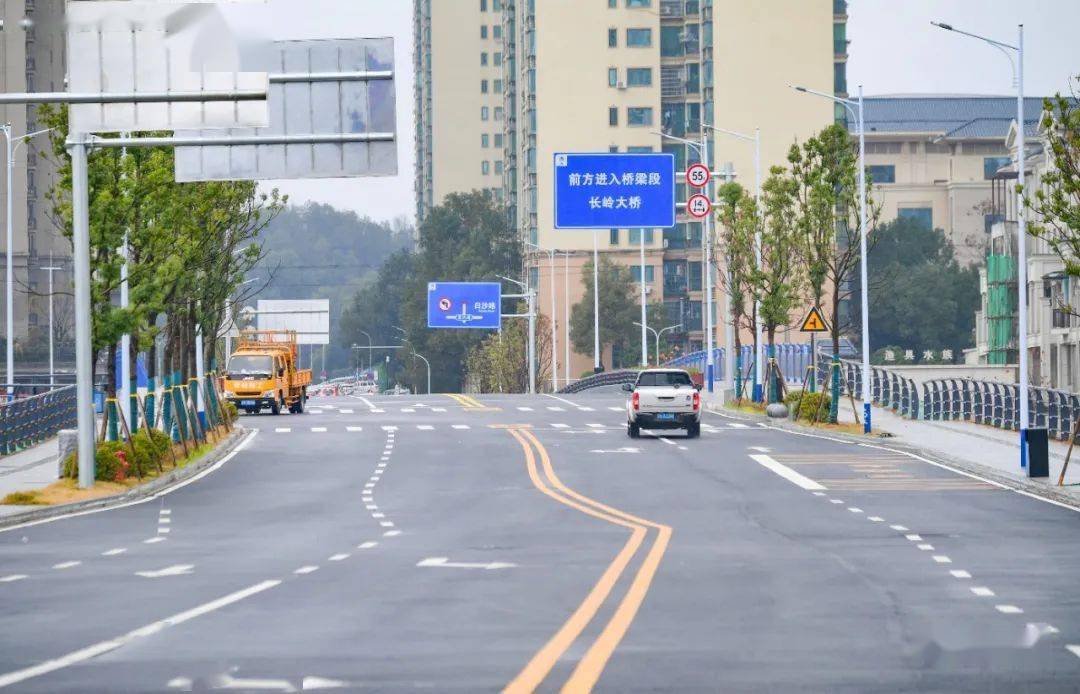 今天,浏阳这条城市要道正式通车!