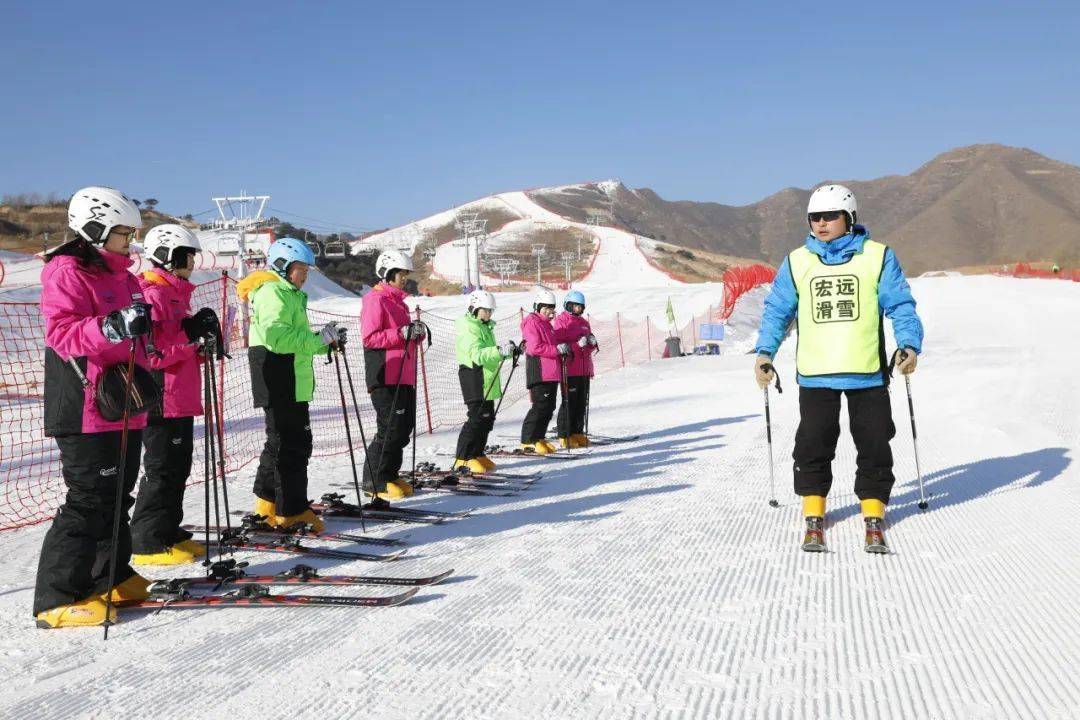 正定南门滑雪场门票图片