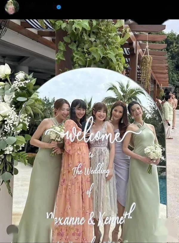 小腹隆起出席汤洛雯婚礼,14字回应有深意_朱千雪_老公_justin