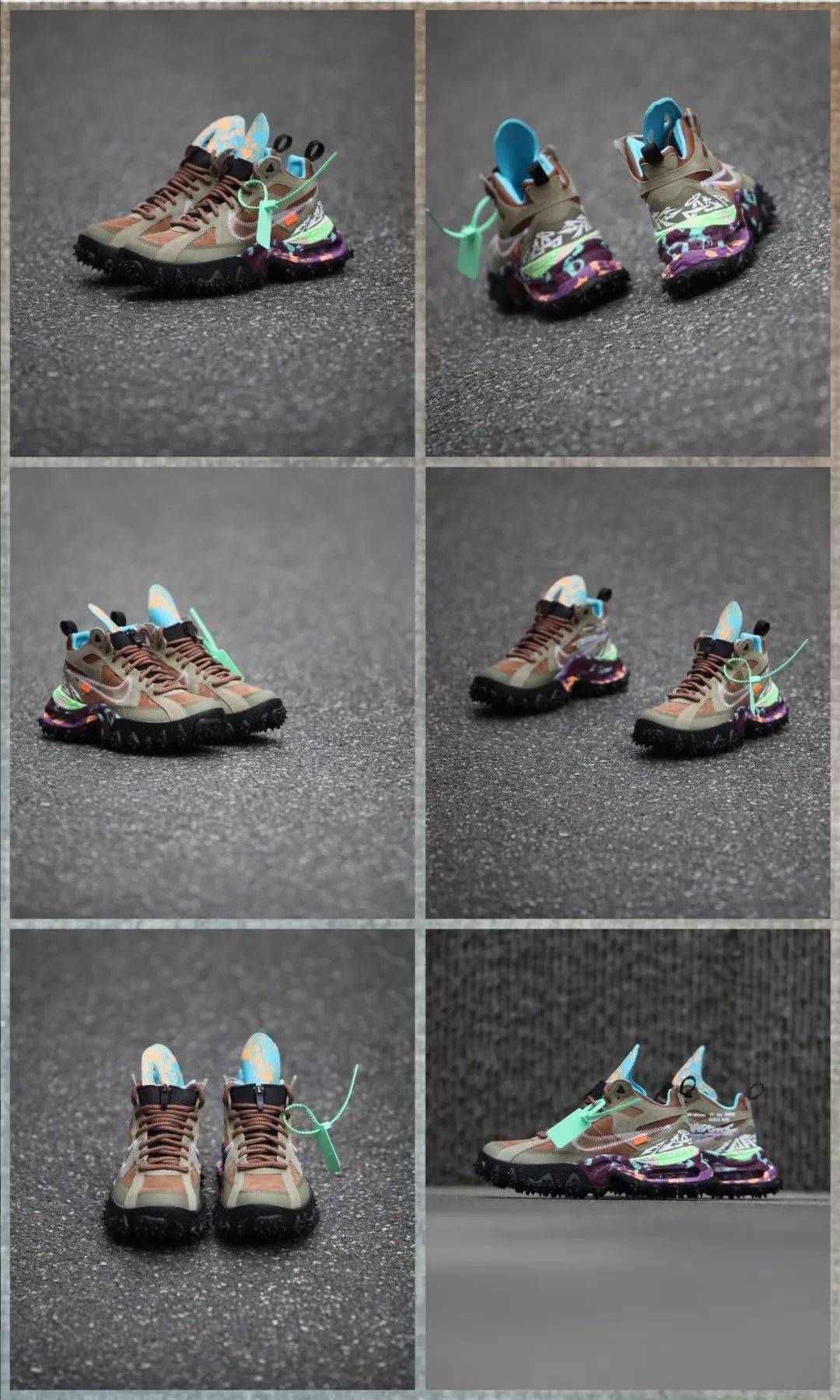 送関込【NIKE×Off-White 】Terra Forma \"Matte Olive\" Terra Forma x Off-White™ 'Matte Olive' (DQ1615-200) Release
