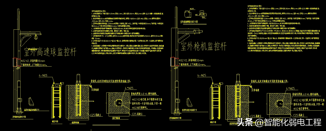 监控cad图纸怎么画图片