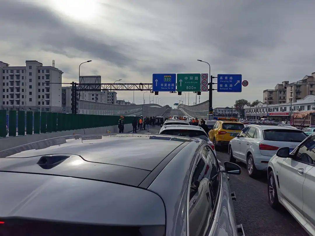 杨高路改建工程主线竣工通车_应用_交通_浦东