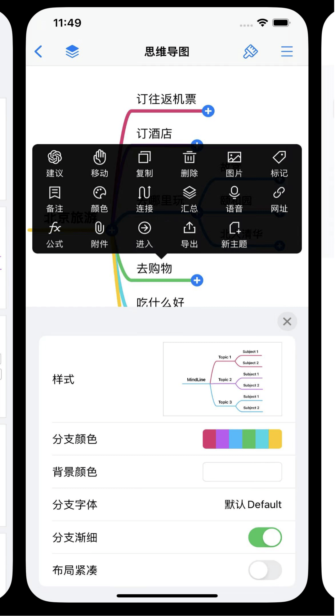 思維導圖缺點:適合比較熟悉製作思維導圖的人.