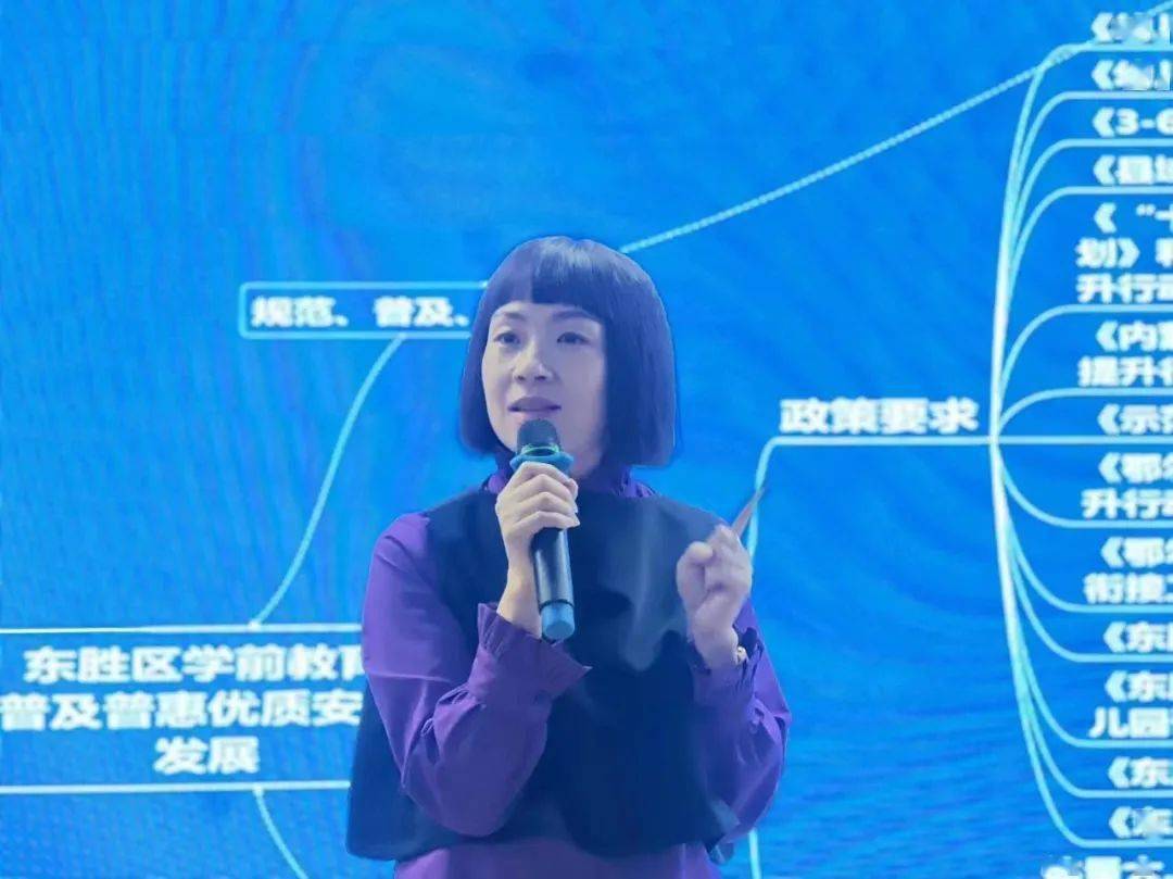 副局长袁海峰,区教育教学研究中心副主任,基础教育室主任王英出席会议