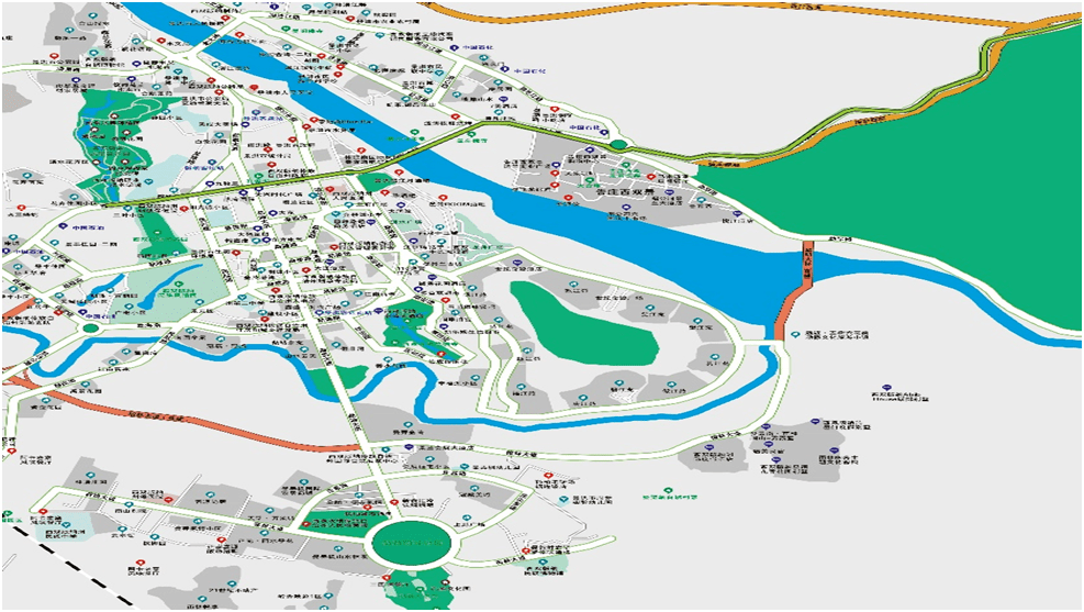 景洪公交4路路线图图片