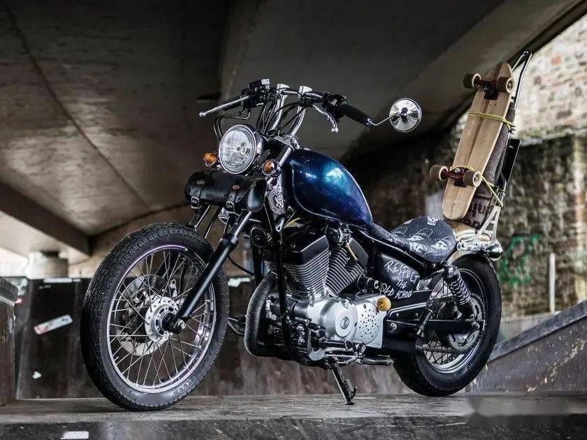 还是老车够味儿,小改的雅马哈天王 virago xv250 | 每日一车_搜狐汽车