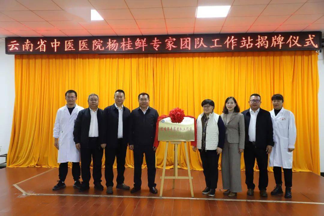 云南省中医医院杨桂鲜专家团队工作站落户景谷县中医医院_诊疗_服务
