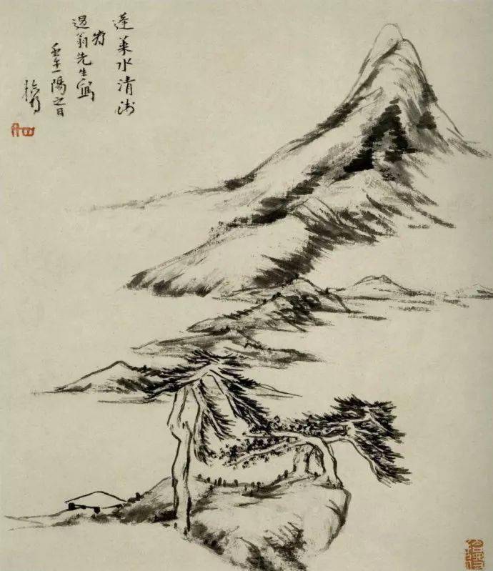 八大山人的甲戌年_安晚_博古_館藏