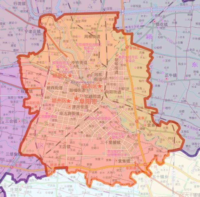 2024阜城这些区域,可燃放烟花爆竹!_颍西街道_颍泉区_东区