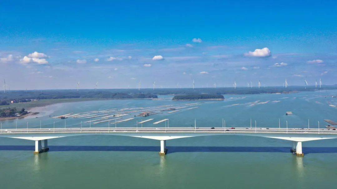 打卡大风江大桥,那叫一个壮观!_北海_国道_公路
