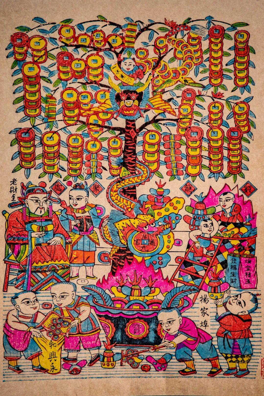 曾经在新年供不应求的年画