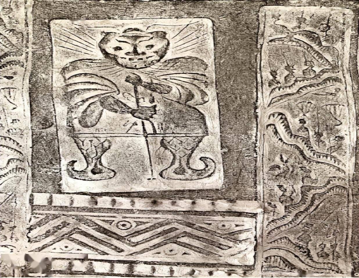 汉代如何护送死者往生?傩术,替身,符咒,帛画,墓葬极具仪式感