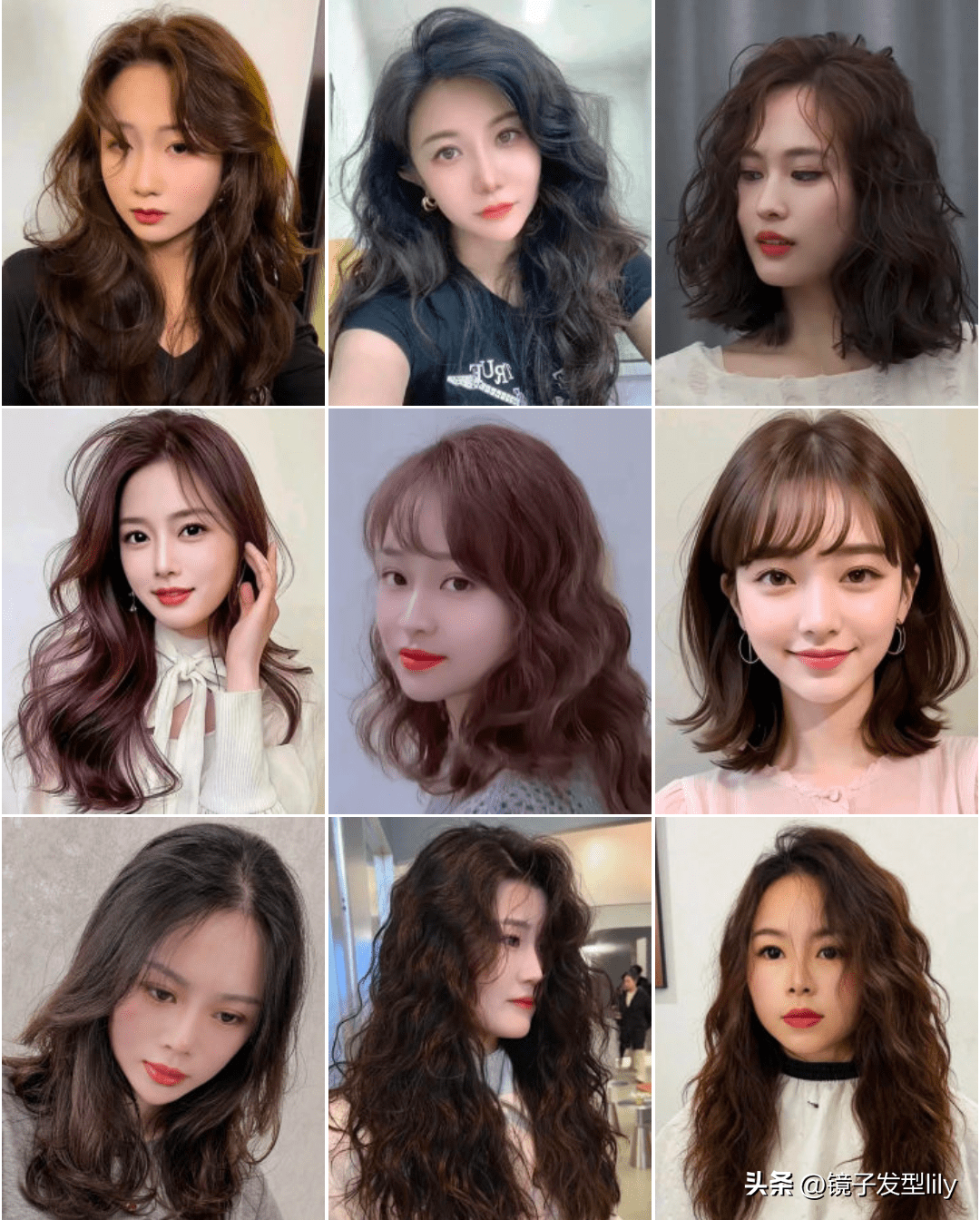 2024最火女发推荐:从烫到染,引领潮流的100多款发型_女性_时尚_个性